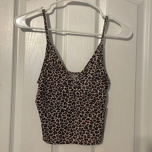 Cheetah Print crop top
